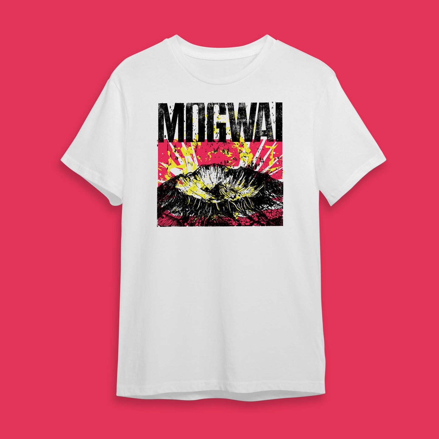 The Bad Fire | White Cover Artwork T-shirt