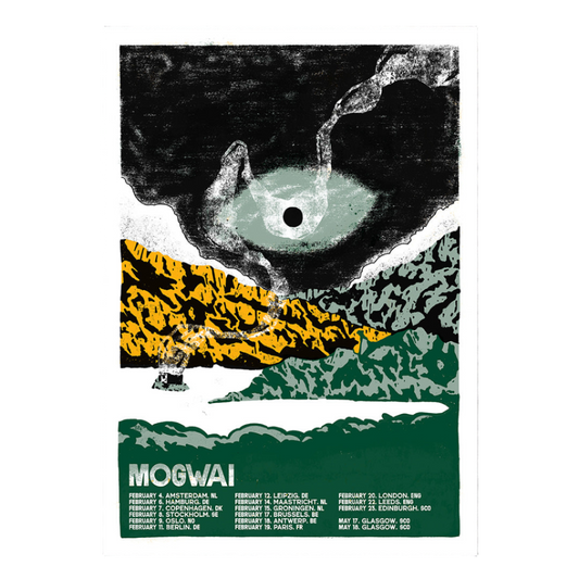 Mogwai 2025 EU/UK Tour - Exclusive Print
