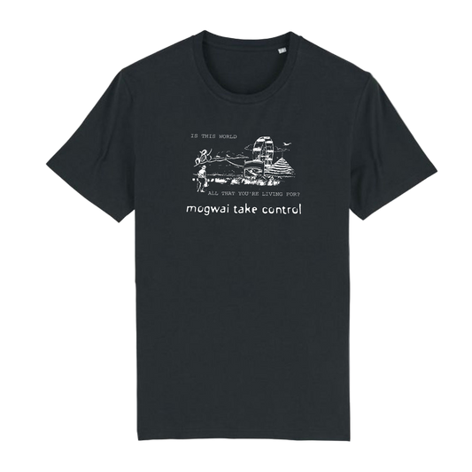 Mogwai Take Control | Black T-Shirt