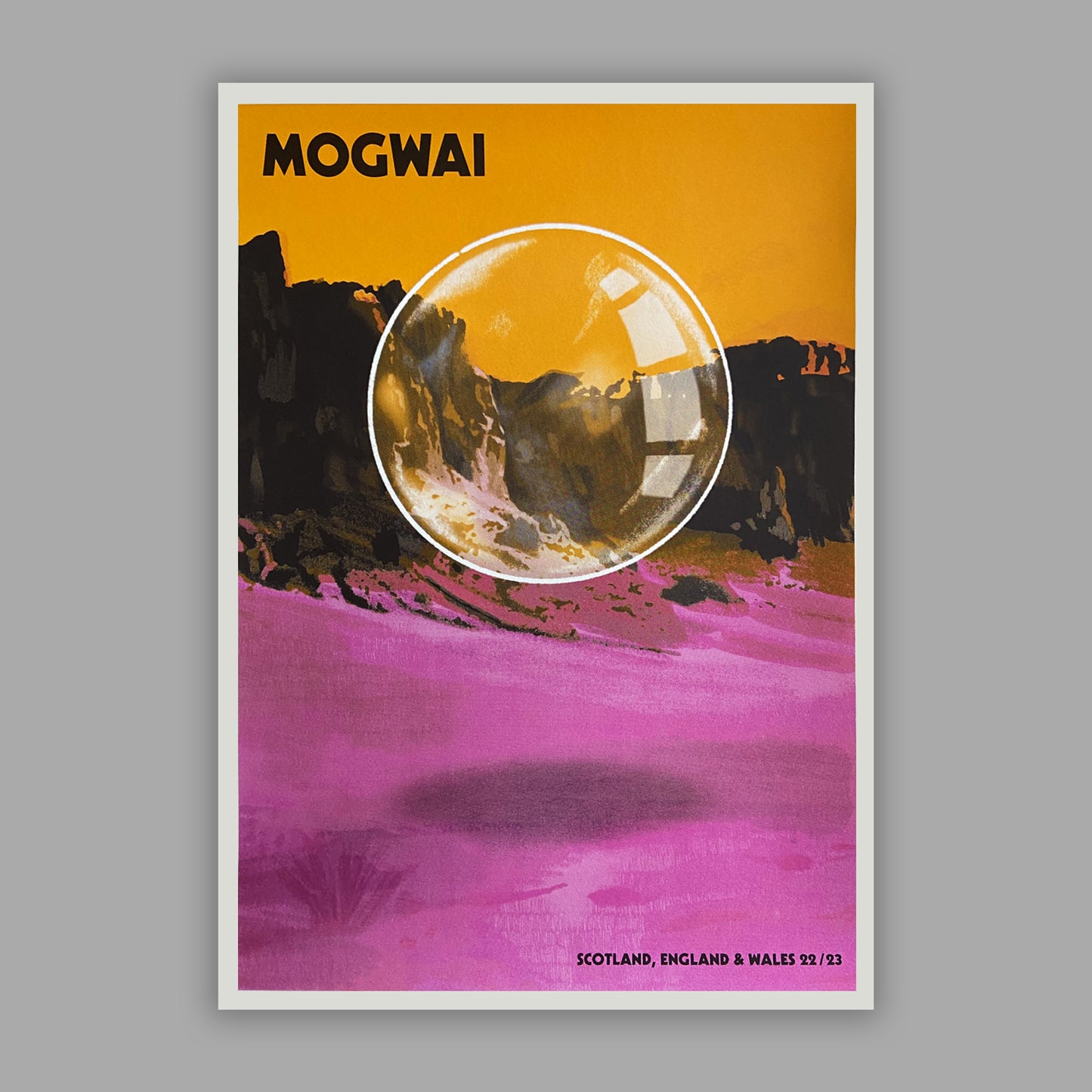 Mogwai Dec 2022/ Feb 2023 UK Tour | Exclusive Print