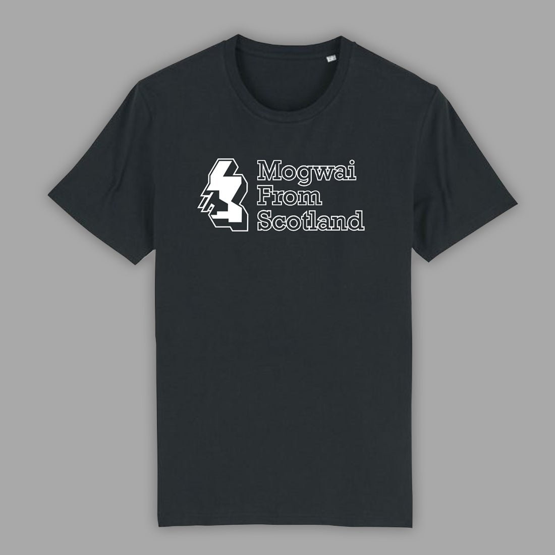 Mogwai From Scotland | Black T-Shirt