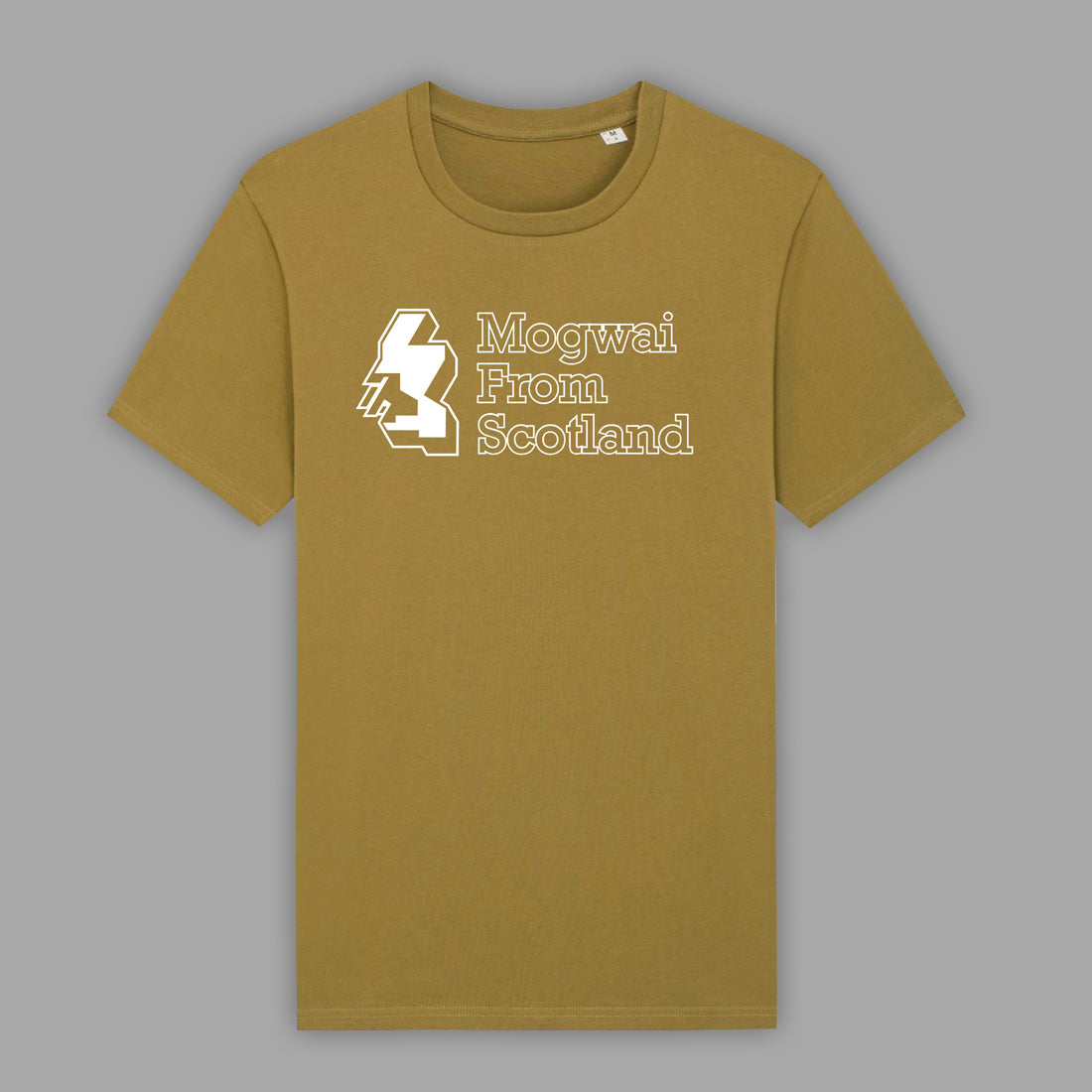 Mogwai From Scotland | Olive Green T-Shirt